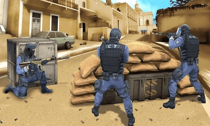 街頭槍戰(zhàn)真人cs射擊 v1.1 安卓版 0