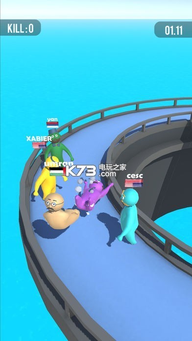 紅藍人摔跤 v1.0 安卓版 0