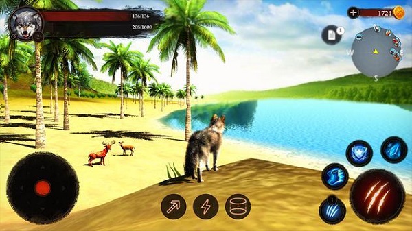 森林荒原狼模擬器 v1.0.2 安卓版 1