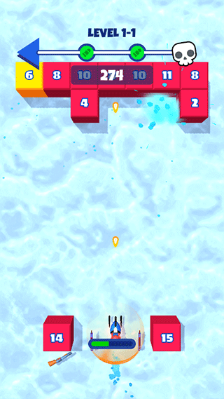 雪地摩托射擊手機版 v1.0.4 安卓版 1