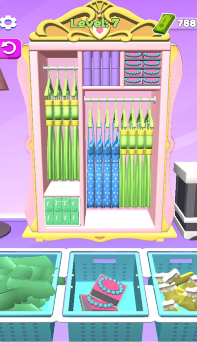 填滿衣櫥Fill the closet v1.1 安卓版 1