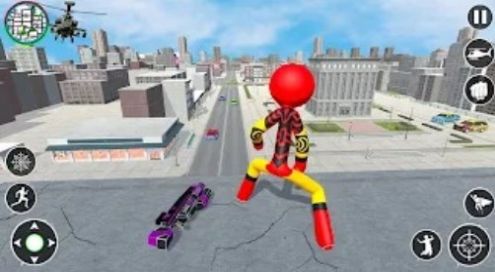 Stickman Rope Hero Superhero v1.0 安卓版 1