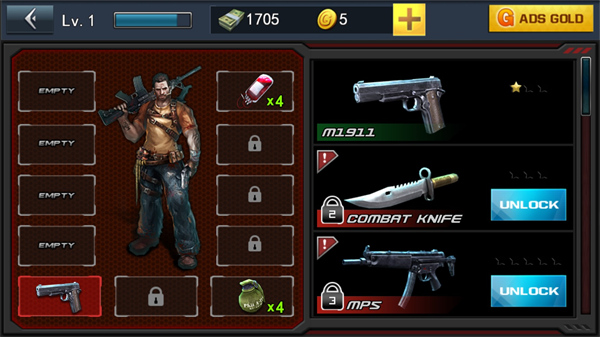 Zombie hitman v1.1.3 安卓版 2