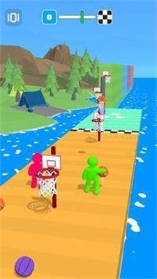 籃球小人比賽3D v0.0.2 安卓版 0
