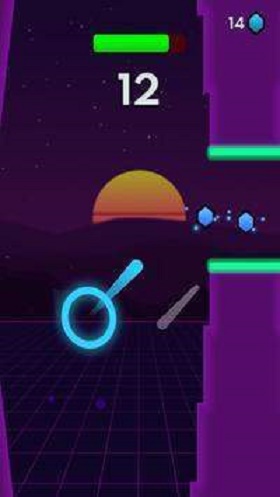霓虹燈球彈跳 v0.2 安卓版 0