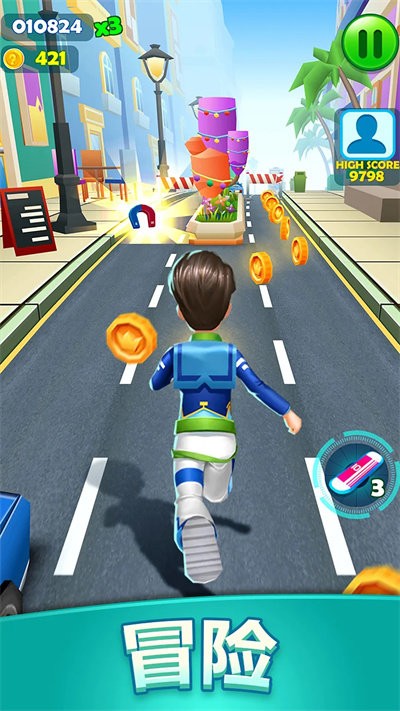 超級(jí)小子跑酷 v1.0 安卓版 2