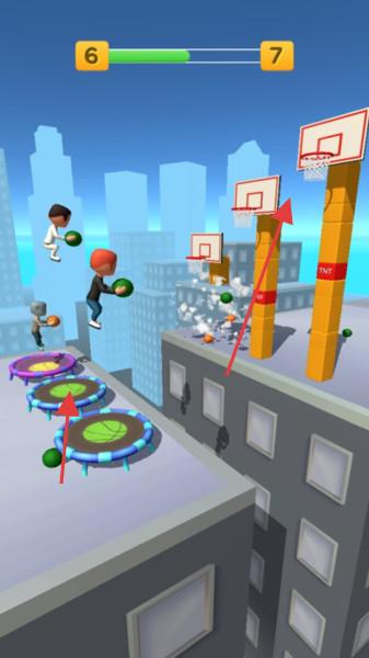 蹦床籃球3d v1.103 安卓版 0