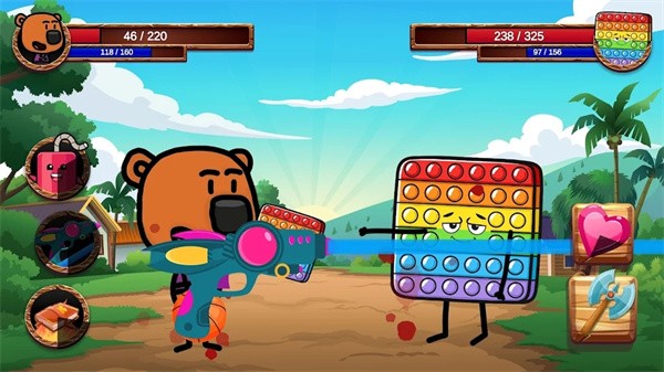卡通英雄對(duì)決戰(zhàn)斗 v1.0.0 安卓版 1