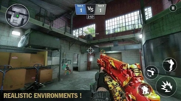 對(duì)抗恐怖分子的爆擊cs v1.2.5 安卓版 2