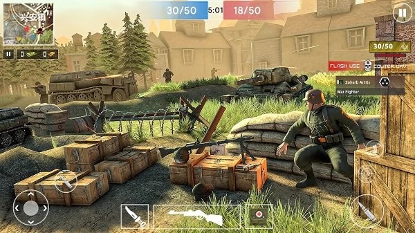 二戰(zhàn)戰(zhàn)斗射擊 v0.0.9 手機版 0
