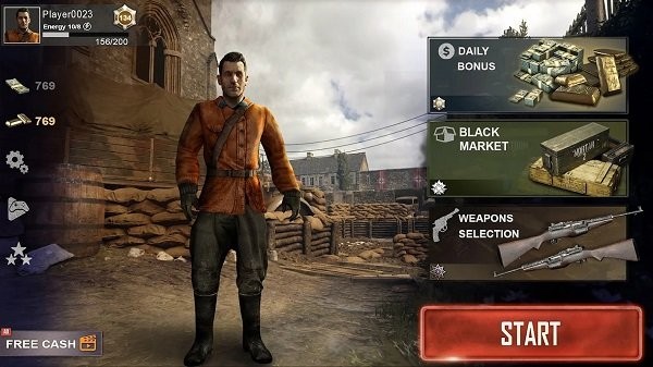 二戰(zhàn)戰(zhàn)斗射擊 v0.0.9 手機版 2