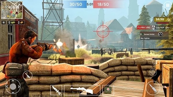 二戰(zhàn)戰(zhàn)斗射擊 v0.0.9 手機版 1