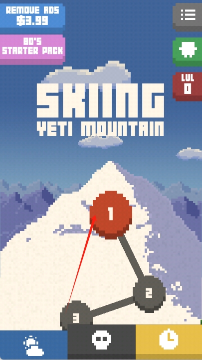 雪人山滑雪 v1.2 安卓版 2