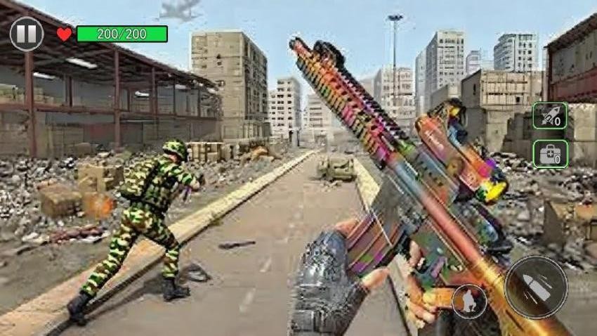 槍戰(zhàn)突擊 v1.1 安卓版 2