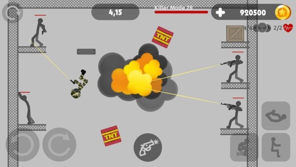 火柴人后空翻大師最新版 v1.05 中文版 2