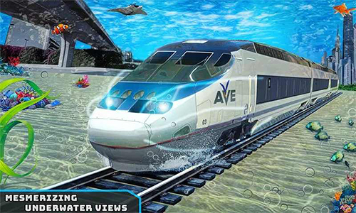 水下子彈頭火車模擬器 v2.8.0 安卓版 0