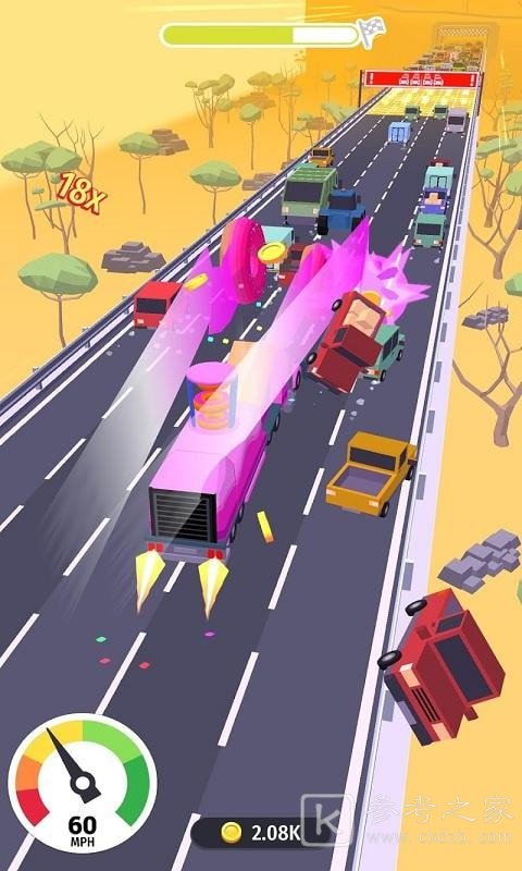 橫沖直撞粉碎公路 v0.1 安卓版 0
