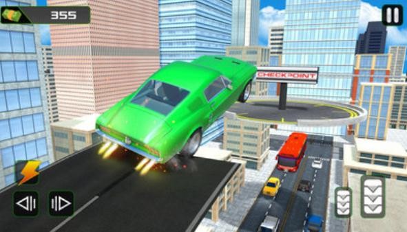 瘋狂汽車空中駕駛安卓版 v1.3 手機版 2