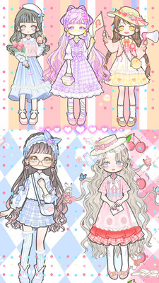 繽紛換裝女孩 v1.0 最新版 2