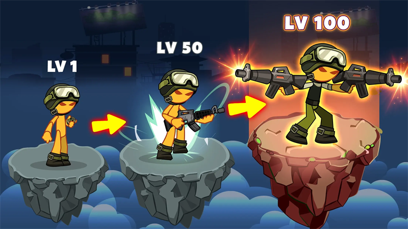 火柴人大戰(zhàn)僵尸黑暗戰(zhàn)爭(zhēng) v1.0.06 安卓版 1