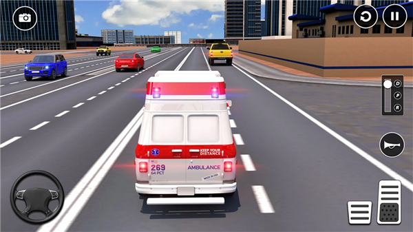 真實(shí)救護(hù)車模擬 v1.0 安卓版 0