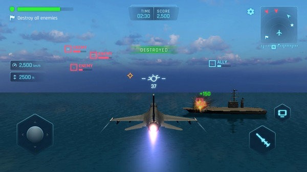 天空戰(zhàn)機沖突 v0.7.1 安卓版 0