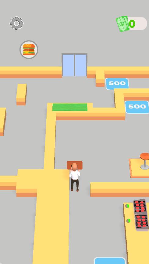 直線服務(wù)員 v0.8 安卓版 0