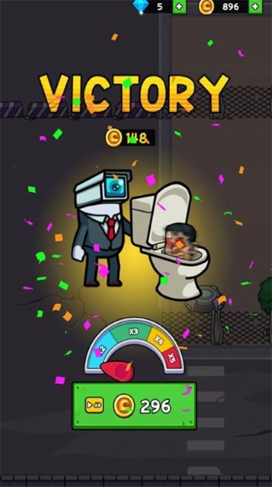 馬桶人生存之戰(zhàn) v1.1.9 安卓版 3
