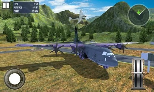 飛機駕駛模擬3d空中穿云破霧 v1.0 安卓版 0