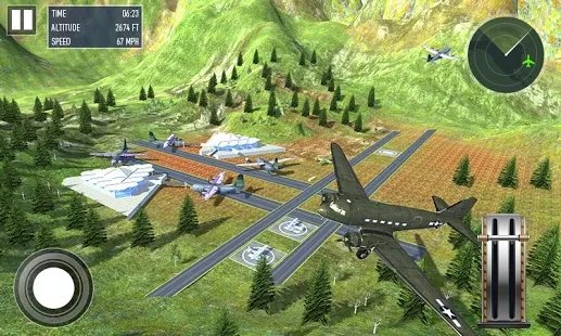 飛機駕駛模擬3d空中穿云破霧 v1.0 安卓版 1