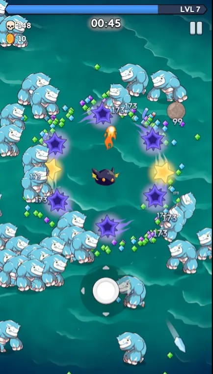 史萊姆沖刺英雄中文版 v1 手機版 1