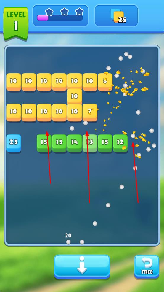 我打磚塊最強(qiáng) v1.1.0 安卓版 1