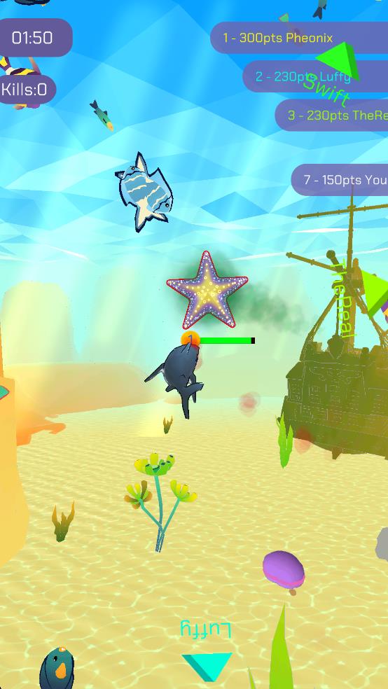 鯊魚狩獵大作戰(zhàn) v0.1 安卓版 1