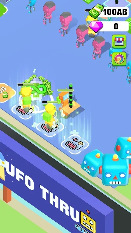 機(jī)器人電池餐廳 v1.0.0 安卓版 1