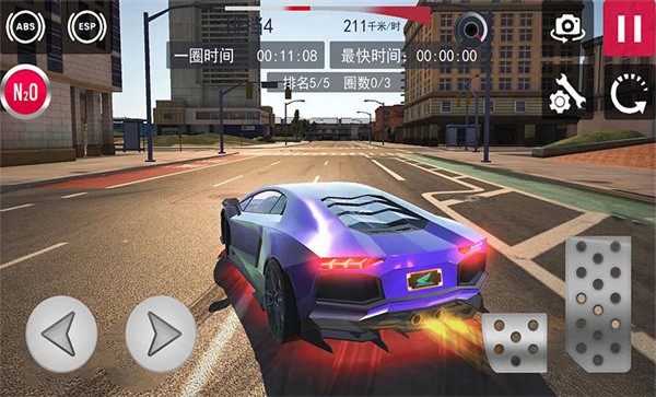 超級(jí)沖刺賽車 v1.1 安卓版 2