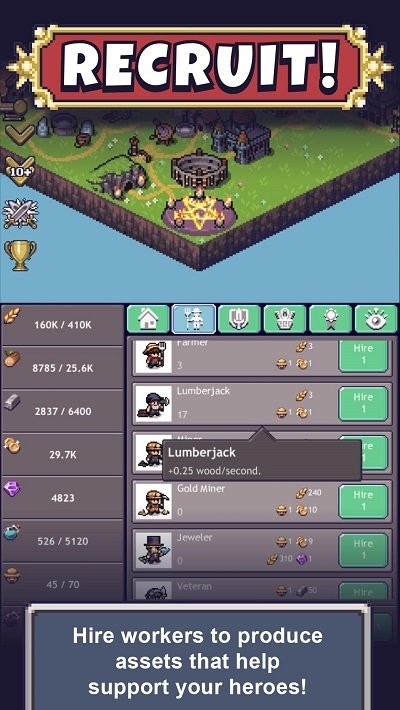 洞穴英雄閑置地牢爬蟲 vBeta3.2.1 安卓版 2