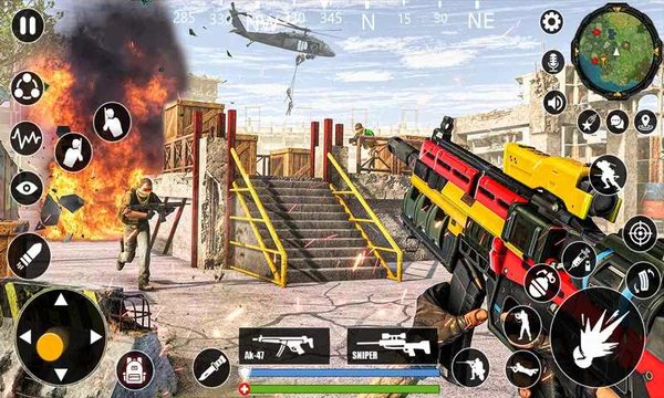 現(xiàn)代行動(dòng)突擊隊(duì)fps v1.0.51 中文版 1