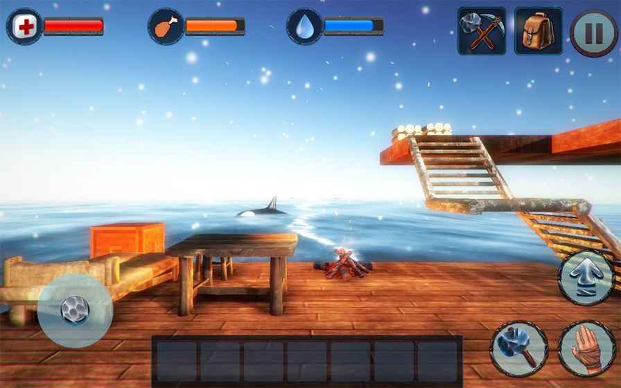 越冬在筏3d v1.0 安卓版 1