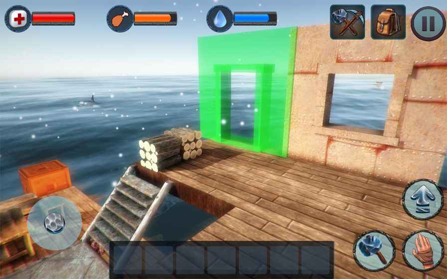 越冬在筏3d v1.0 安卓版 2