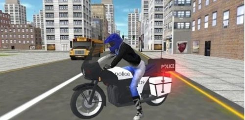 警用摩托車模擬器 v1.1 最新版 1