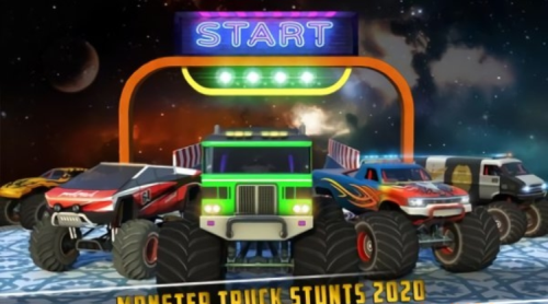 怪物卡車(chē)坡道特技 v1.2 最新版 1