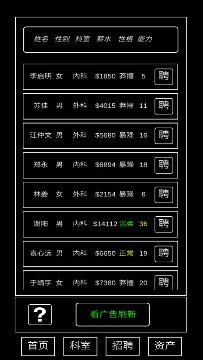 模擬經(jīng)營(yíng)暴走醫(yī)院 v0.4 安卓版 2