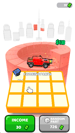 合并挖掘車塔 v1.0.0 安卓版 1