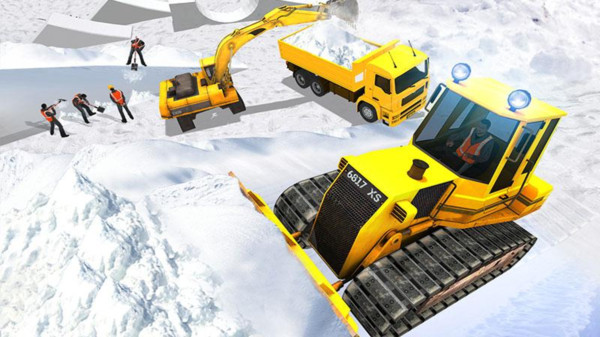雪山挖掘機(jī)模擬器最新版 v1.1 安卓版 2