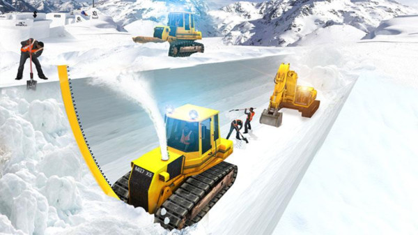 雪山挖掘機(jī)模擬器最新版 v1.1 安卓版 1