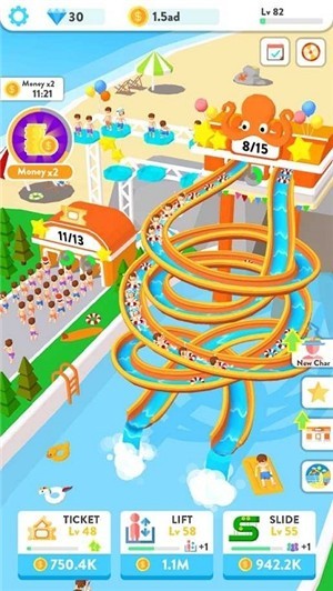 放置水上滑行 v1.7.3 安卓版 2