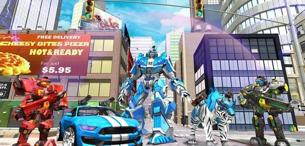 老虎機(jī)器人模擬器警察機(jī)器人 v1.2 安卓版 1