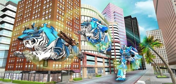 老虎機(jī)器人模擬器警察機(jī)器人 v1.2 安卓版 2