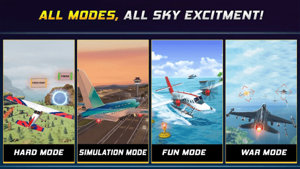 空中漂移飛機(jī)模擬器 v3.3.7 安卓版 1