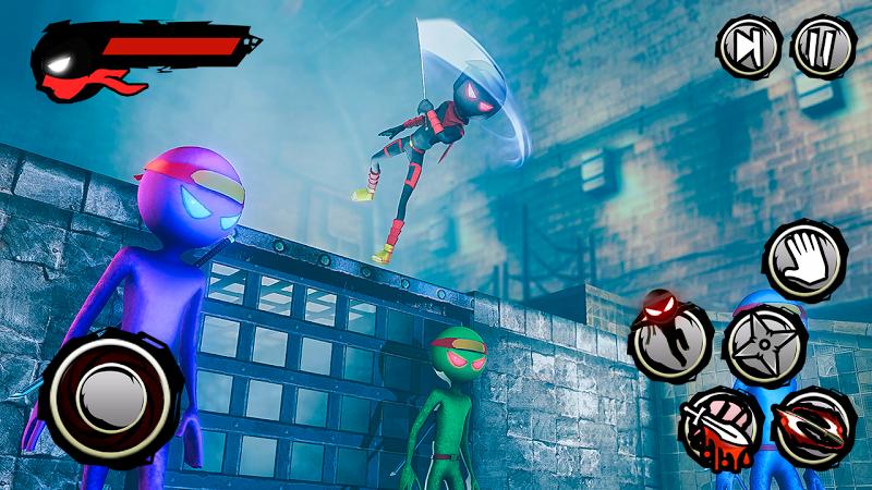 火柴人忍者武士 v1.0 安卓版 2
